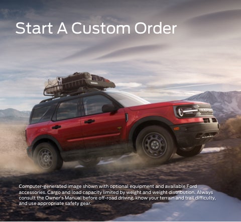 Start a custom order | Sharpnack Ford in Willard OH